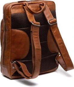 Chesterfield - 15,4 Inch Laptop Rugzak - Mack - Cognac -Tas Kortingswinkel 1012x1200 5