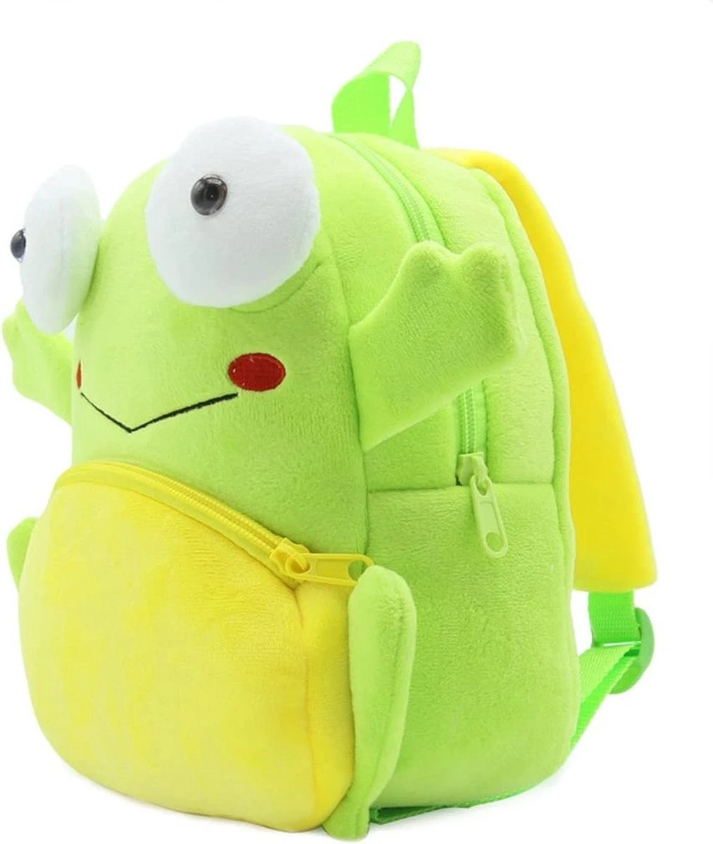 Kikker Backpack - Funky Frog - Peuter Rugtas – Rugzak Schooltas Voor Peuters/Kleuters – Jongens En Meisjes | Kinderrugzak | Kinder Rugzak | Dieren | Schooltas | Peuterspeelzaal | Opvang | 6 Liter | Klein Peuter Rugzak | Rugtas | Schooltas 4 Kikker Backpack - Funky Frog - Peuter Rugtas – Rugzak Schooltas Voor Peuters/Kleuters – Jongens En Meisjes | Kinderrugzak | Kinder Rugzak | Dieren | Schooltas | Peuterspeelzaal | Opvang | 6 Liter | Klein Peuter Rugzak | Rugtas | Schooltas - Afbeelding 2