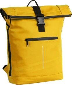 BIKE Splash - Roll-Top Fietstas - Backpack - Waterafstotend - Large II - Rugtas - Rugzak - Geel