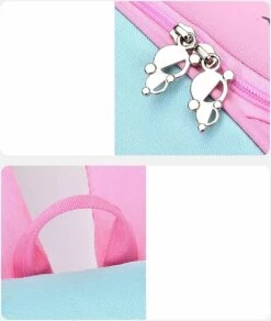 Unicorn Speelgoed - Schooltas Meisje - Unicorn Cape + Masker- 3D Sleutelhanger - Kinderrugzak - Rugtas Meisje - Roze - Blauw - 40 X 27 X 15 Cm -Tas Kortingswinkel 1014x1200 4