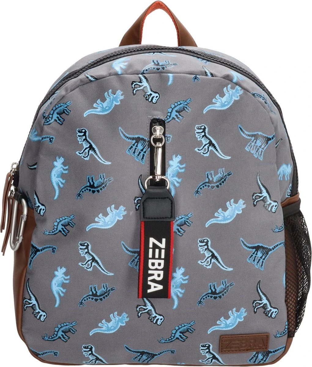 Zebra Rugzak Dino X-Ray Blauw Rugtas + Dino Ei 10 Zebra Rugzak Dino X-Ray Blauw Rugtas + Dino Ei - Afbeelding 8