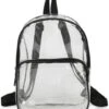 WiseGoods - Transparante Rugzak - Doorzichtige Tas - Waterbestendige Doorzichtige Rugzak - Studenten - Unisex - Zwart -Tas Kortingswinkel 1027x1200 6