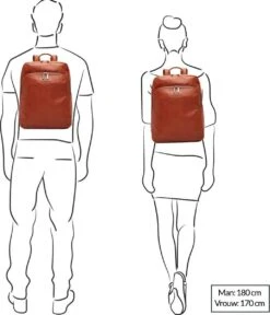 Castelijn & Beerens - Firenze Laptoprugzak 15,6 + Tablet RFID | Zwart - -Tas Kortingswinkel 1030x1200 3