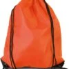 Merkloos Sport Gymtas/draagtas In Kleur Oranje Met Handig Rijgkoord 34 X 44 Cm Van Polyester En Verstevigde Hoeken -Tas Kortingswinkel 1030x1200 8