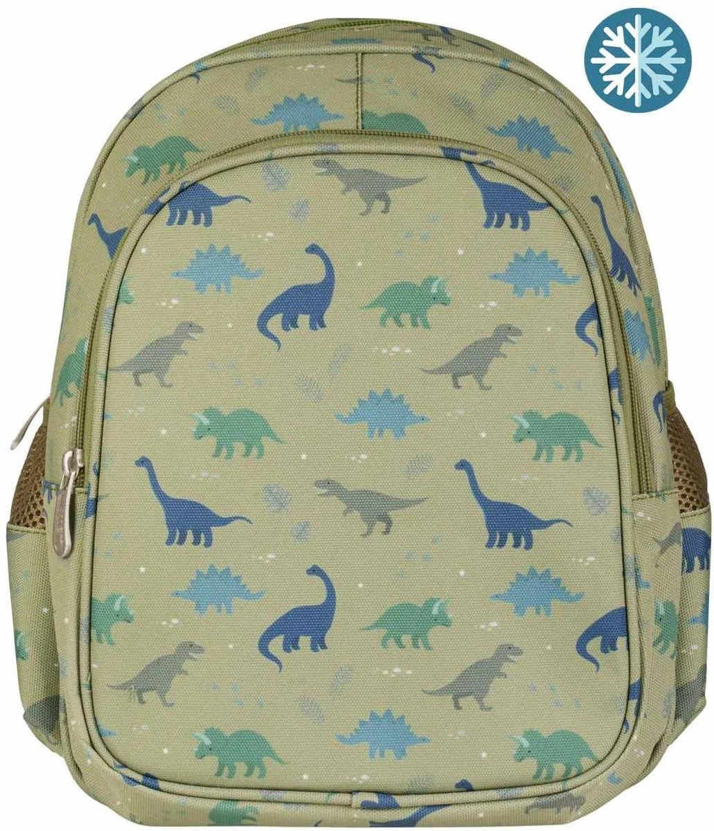 Rugzak / Kinderrugtas Met Geïsoleerd Voorvak: Dinosaurussen | A Little Lovely Company 4 Rugzak / Kinderrugtas Met Geïsoleerd Voorvak: Dinosaurussen | A Little Lovely Company - Afbeelding 2