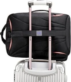 Golden Wolf Rugzak Anti-diefstal / Rugtas / Reistas / Weekendtas / Schooltas / 46x31x18(of 27)cm (25 Of 37l)/ Laptop 17 Inch / USB -oplaadpoort / Zwart / Waterfles -Tas Kortingswinkel 1036x1200 2