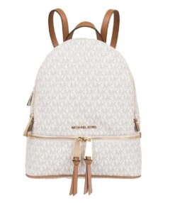 Michael Kors Rhea M Dames Rugzak - Vanilla -Tas Kortingswinkel 1038x1200 12