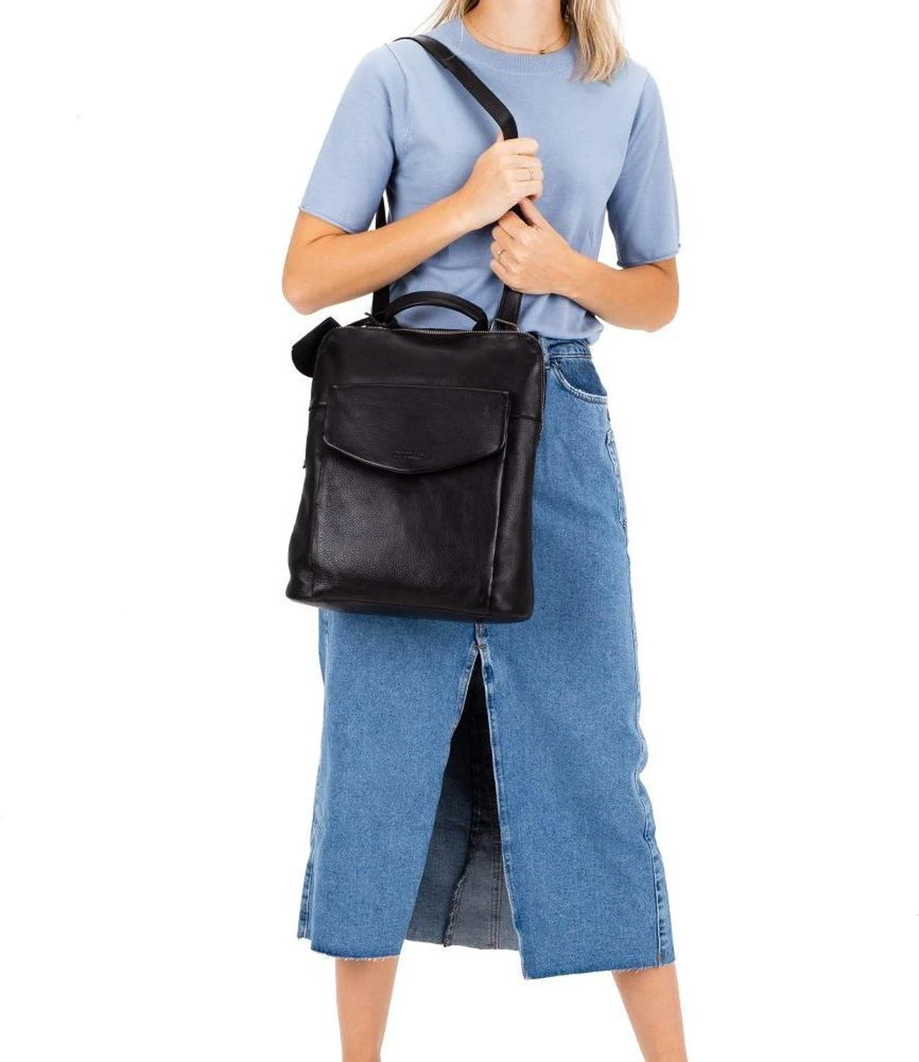 BURKELY Just Jackie Backpack Crossover Rugzak - Zwart 12 BURKELY Just Jackie Backpack Crossover Rugzak - Zwart - Afbeelding 10