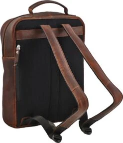 Landley Leren 13 Inch Laptop Rugtas - Unisex Rugzak - 13.3" - Dames En Heren - Leer - Cognac Bruin 9 Landley Leren 13 Inch Laptop Rugtas - Unisex Rugzak - 13.3" - Dames En Heren - Leer - Cognac Bruin -Tas Kortingswinkel 1040x1200