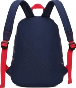 YLX Hemlock Rugzak (S) / Rugzak Voor Kinderen (jongens). Marine Blauw Met Rode Auto's. Gemaakt Van Gerecyclede Plastic Flessen. Eco-vriendelijk. Rugzak - Peuters - Kleuters - Kinderdagverblijf - Jongens - Auto's -Tas Kortingswinkel 1043x1200 7