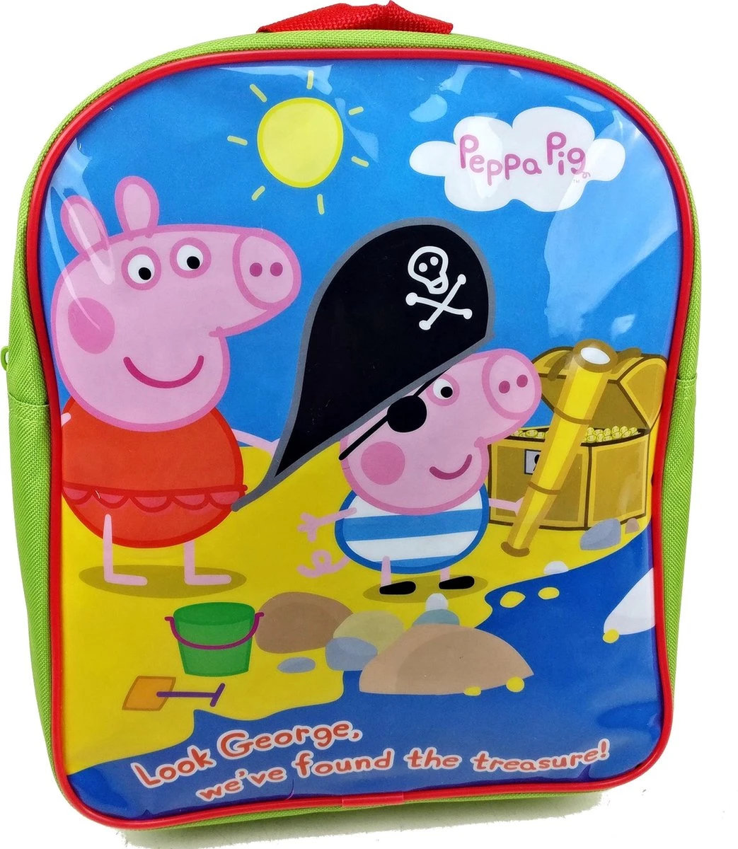 Nickelodeon PEPPA PIG George De Piraat Rugzak Rugtas School Tas 2-5 Jaar Stoer 3 Nickelodeon PEPPA PIG George De Piraat Rugzak Rugtas School Tas 2-5 Jaar Stoer