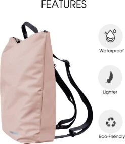 Dingy Weather - Rugzak Unisex - Model Olga - 20 Liter - Goud -Tas Kortingswinkel 1044x1200 5