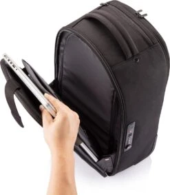 XD Design Bobby Back Trolley - Anti-Diefstal Rugzak Trolley 21.5 Liter - Zwart -Tas Kortingswinkel 1046x1200 3