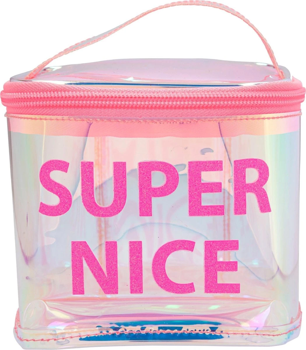 Depesche TOPModel Beauty Bag HOLO Roze 3 Depesche TOPModel Beauty Bag HOLO Roze