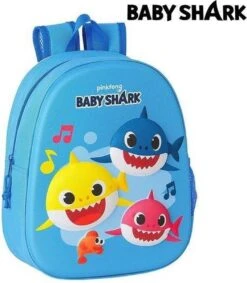 3D-Kinderrugzak Baby Shark Licht Blauw -Tas Kortingswinkel 1049x1200 7
