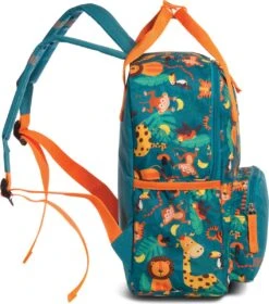 Fabrizio Rugzak Jungle Junior 8 Liter Polyester Groen/oranje -Tas Kortingswinkel 1057x1200 3