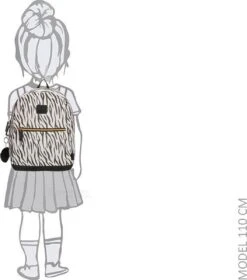 Beagles Originals Cool Originals Rugzak 13,3 Inch (29,4x16,6 Cm.) - Tijger Wit -Tas Kortingswinkel 1059x1200