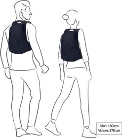 Jack Wolfskin Ancona - Rugzak - Vrouwen - Zwart -Tas Kortingswinkel 1060x1200 2