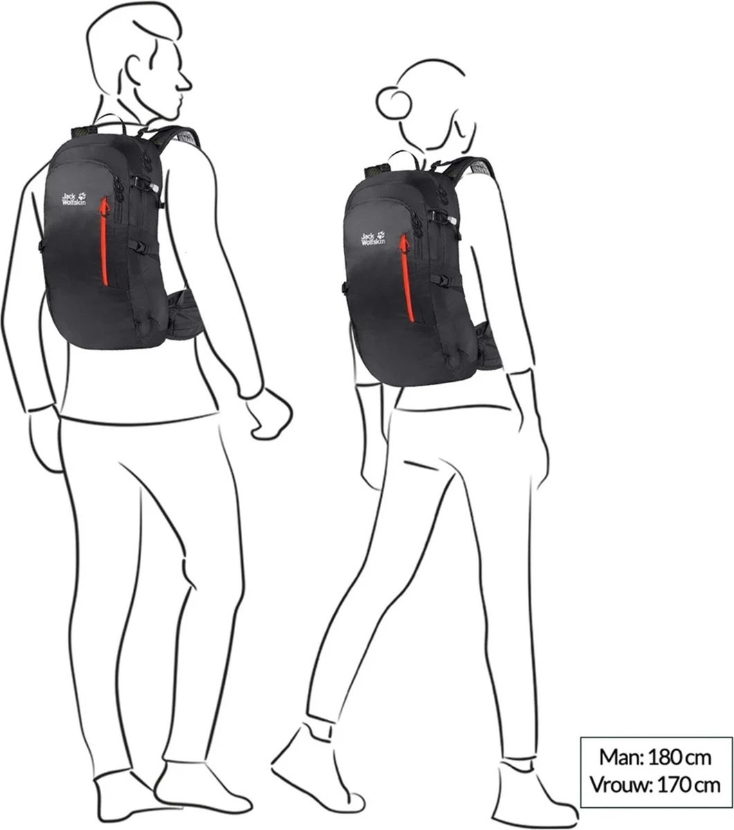 Jack Wolfskin Athmos Shape 20 Hiking Pack Dark Sea 9 Jack Wolfskin Athmos Shape 20 Hiking Pack Dark Sea - Afbeelding 7