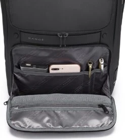 Bange Rugtas - 15,6 Inch - Laptop Rugzak - USB-aansluiting - Waterafstotend - Zwart - Incl. Smart Thermosfles -Tas Kortingswinkel 1074x1200 4