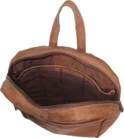 Bear Design Tiffany Leren Rugzak - Cognac -Tas Kortingswinkel 1080x1200 5