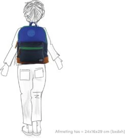 Rugzakken | Meisjes | Marino Star | Canvas | Shoesme -Tas Kortingswinkel 1085x1200 3