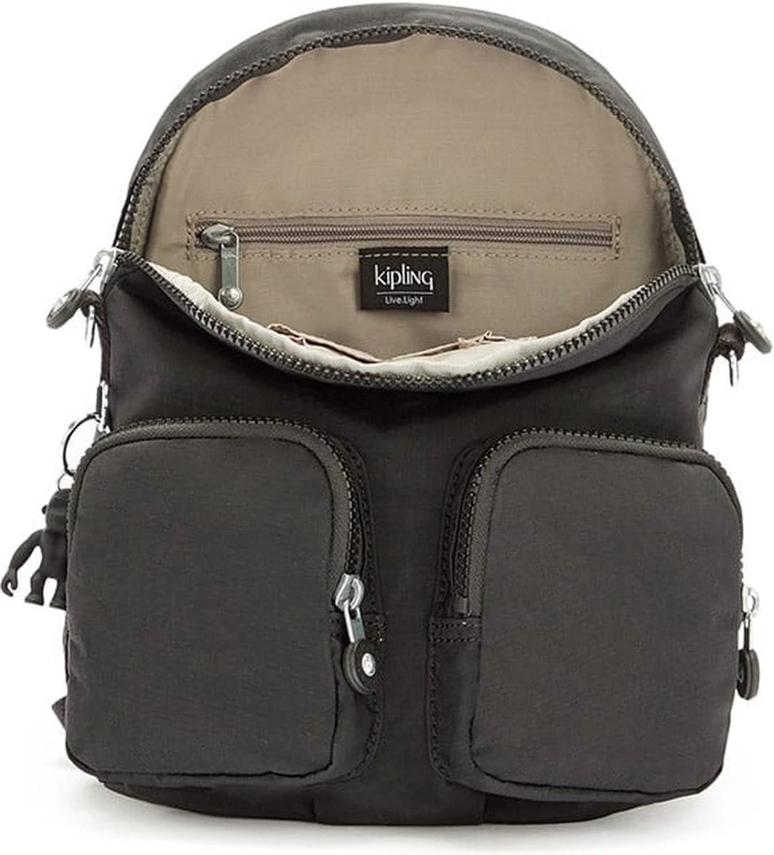 Kipling FIREFLY UP Rugzak, 7.5 Liter - Black Noir 10 Kipling FIREFLY UP Rugzak, 7.5 Liter - Black Noir - Afbeelding 8