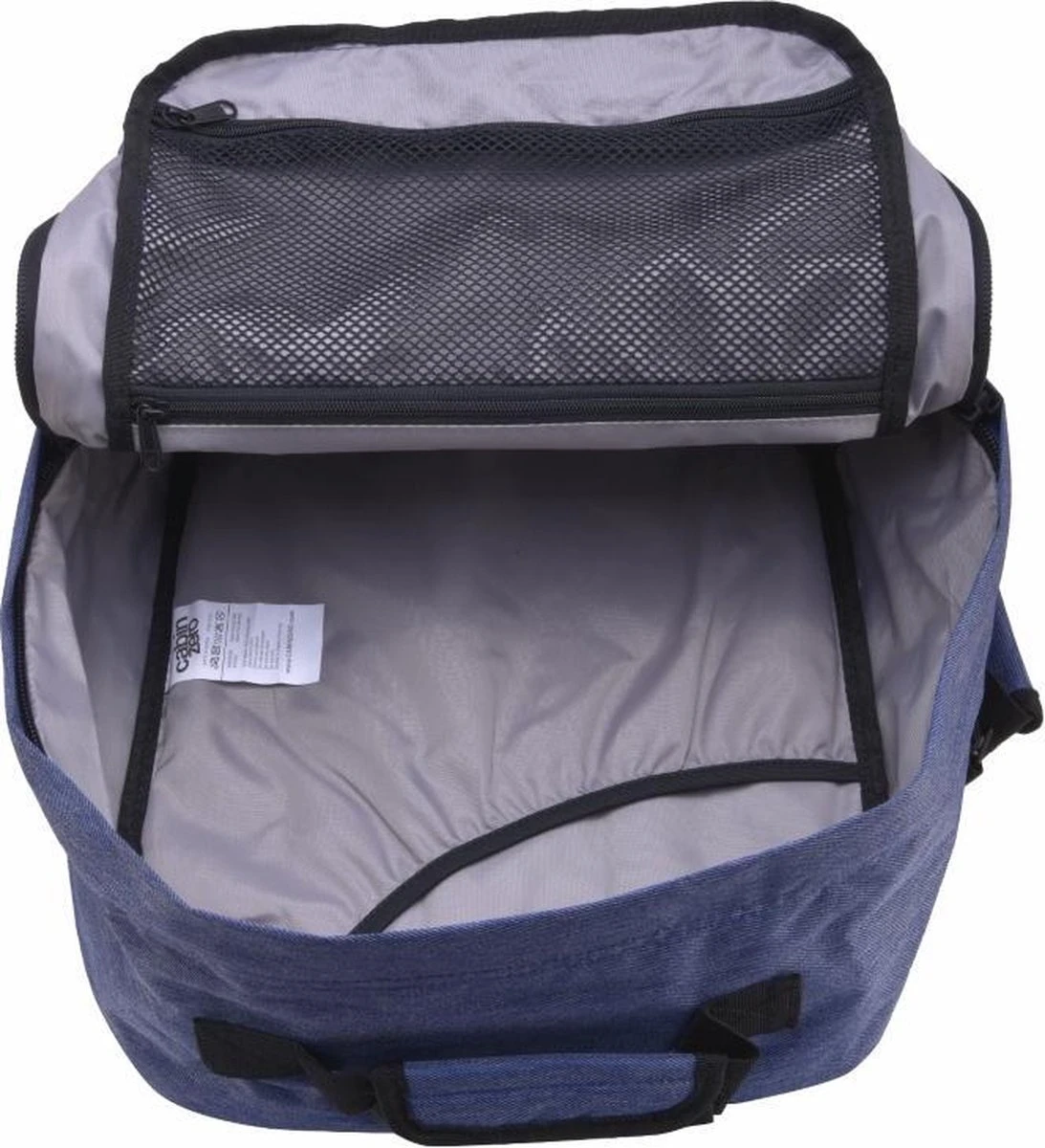 Cabin Zero Reistas / Weekendtas - 51 X 36 X 19 Cm - 44 Liter - Classic - Blauw 16 Cabin Zero Reistas / Weekendtas - 51 X 36 X 19 Cm - 44 Liter - Classic - Blauw - Afbeelding 14