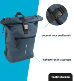 VanEnkhuizen Storm - Rugzak Donker Blauw -Tas Kortingswinkel 1093x1200