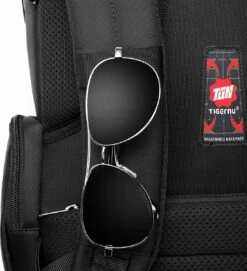 Tigernu Daily Laptop Rugzak 15,6 Inch – Rugtas - Dames En Heren – Spatwaterdicht – Anti Diefstal – 27 Liter - Zwart -Tas Kortingswinkel 1095x1200