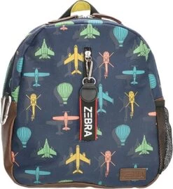 Zebra - Rugzak - Ruimte - Blauw 15 Zebra - Rugzak - Ruimte - Blauw -Tas Kortingswinkel 1097x1200 4