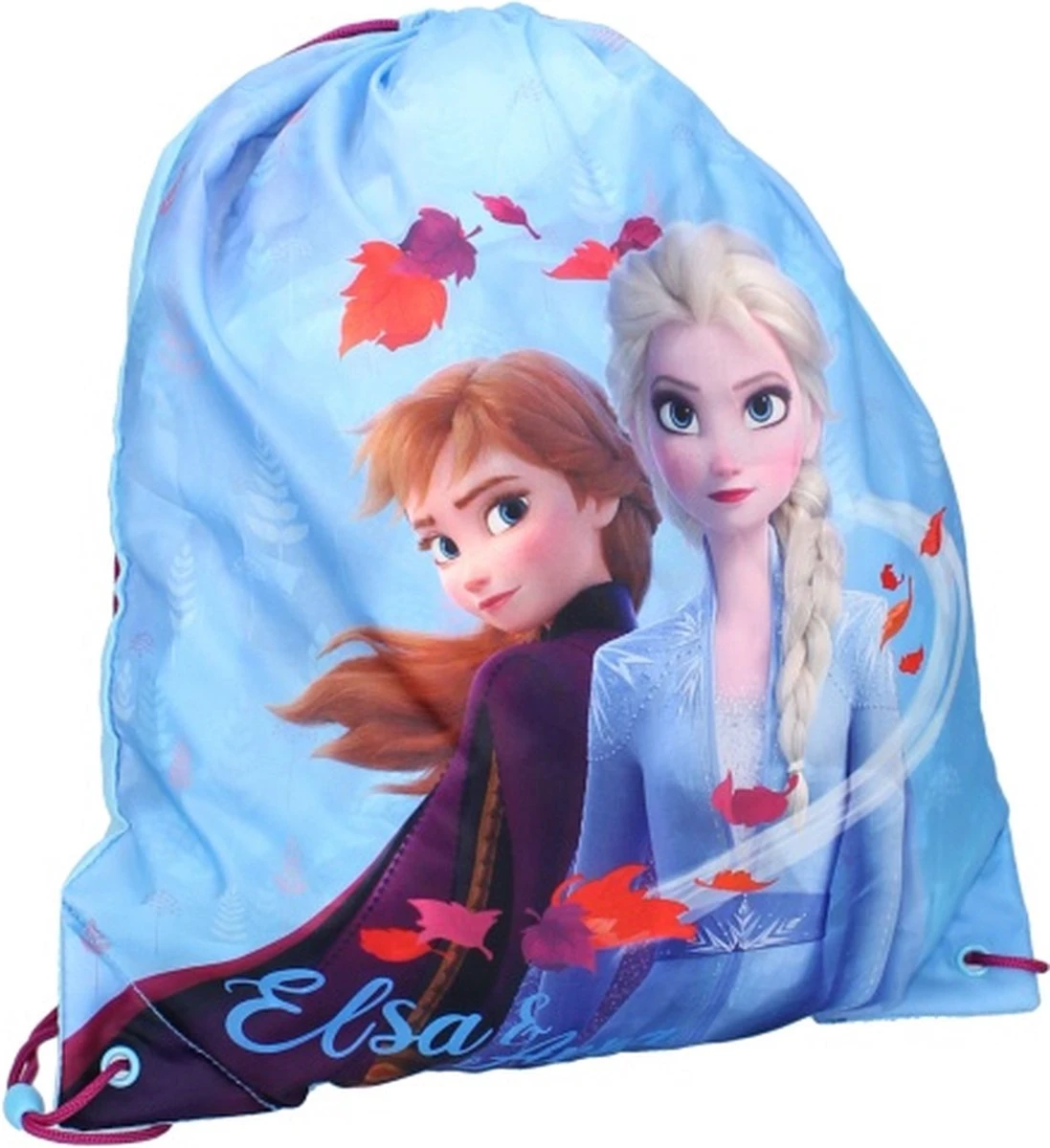 Disney Gymtas Frozen II Junior 44 X 37 Cm Polyester Blauw 3 Disney Gymtas Frozen II Junior 44 X 37 Cm Polyester Blauw