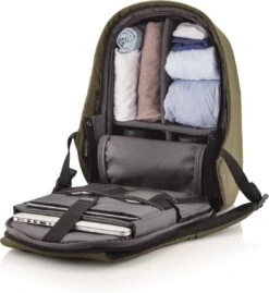 XD Design Bobby Hero Regular - Anti-Diefstal Rugzak 18 Liter - Groen -Tas Kortingswinkel 1100x1200 1