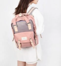 Doughnut Rugtas / Rugzak / Laptoptas / Schooltas - Macaroon - 14 Inch - 16 Liter - Paars -Tas Kortingswinkel 1111x1200 1