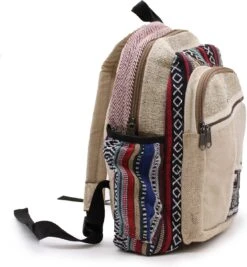 Kleine Hennep Rugzak - Rugtas - Zigzag-ritsen - 30x22x7cm 9 Kleine Hennep Rugzak - Rugtas - Zigzag-ritsen - 30x22x7cm -Tas Kortingswinkel 1112x1200 1