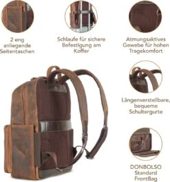 DONBOLSO Rugzak Tokio I Premium Lederen Dagrugzak Voor Mannen En Vrouwen Met Laptopvak I Ideale Lederen Rugzak Voor Op Reis, Kantoor, Universiteit I Handgemaakte Laptoptas I Vintage Bruin 9 DONBOLSO Rugzak Tokio I Premium Lederen Dagrugzak Voor Mannen En Vrouwen Met Laptopvak I Ideale Lederen Rugzak Voor Op Reis, Kantoor, Universiteit I Handgemaakte Laptoptas I Vintage Bruin -Tas Kortingswinkel 1119x1200 1