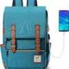 HapiLeap Laptop Vintage Rugzak Waterbestendig Zakelijke Reizen School Rugzak Messenger Bag Past 15.6 Inch Notebook Voor Mannen & Vrouwen 1 HapiLeap Laptop Vintage Rugzak Waterbestendig Zakelijke Reizen School Rugzak Messenger Bag Past 15.6 Inch Notebook Voor Mannen & Vrouwen -Tas Kortingswinkel 1127x1200