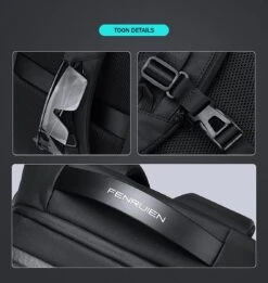 Brandie® - Rugzak - Geschikt Voor 17.3 Inch Laptop - Reistas - Schoudertas - Waterdichte - USB Opladen - Hoge Capaciteit - Anti Diefstal - Normaal Zwart - Voor Heren Tas - Grootte 14*32*48cm - Gewicht 1.3 Kg -Tas Kortingswinkel 1137x1200 1