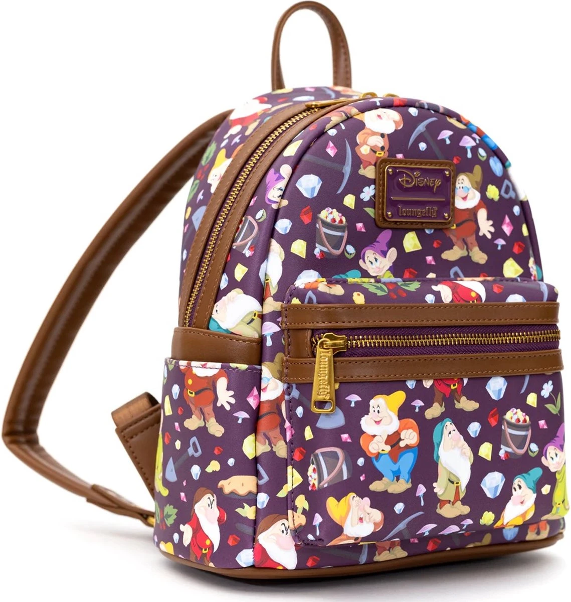 Disney Loungefly Backpack Seven Dwarfs Mine 4 Disney Loungefly Backpack Seven Dwarfs Mine - Afbeelding 2