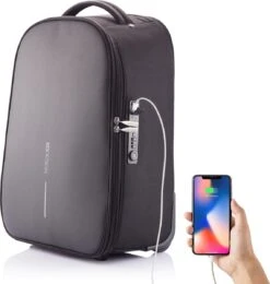 XD Design Bobby Back Trolley - Anti-Diefstal Rugzak Trolley 21.5 Liter - Zwart -Tas Kortingswinkel 1142x1200 1