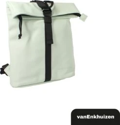 VanEnkhuizen Rolltop Rugzak 9 Liter - Waterafstotend En Thermo Materiaal - Mint -Tas Kortingswinkel 1152x1200 9