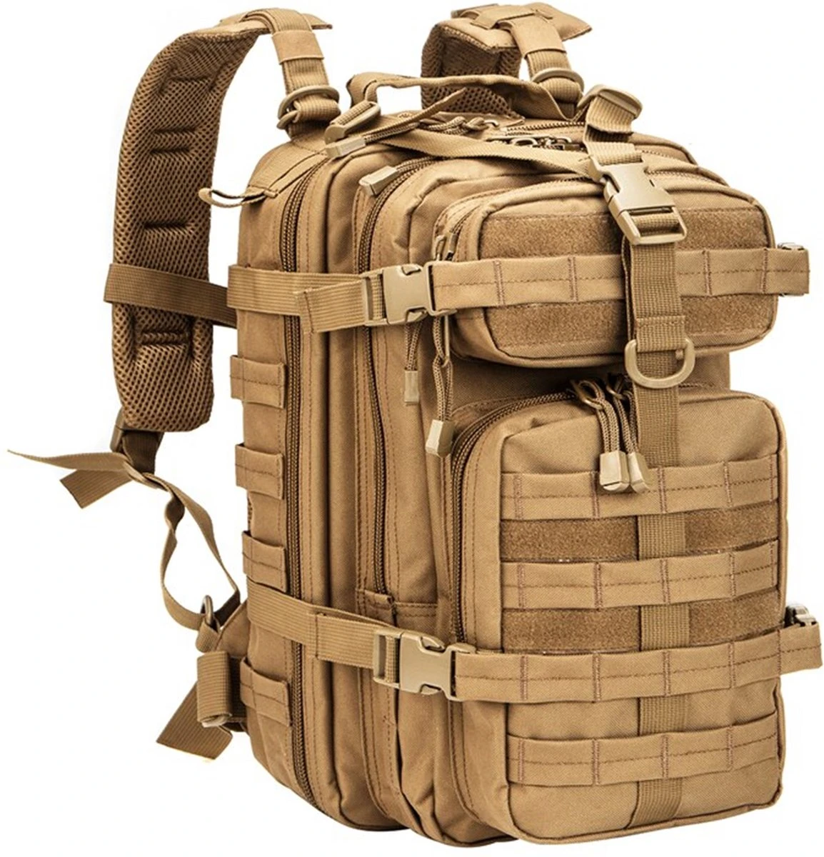 Brandie® - Tactische Rugzak 30L - Hydratatie-compatibele Rugzak - Lichtgewicht - Multifunctioneel - Comfortabel In Gebruik - Voor Buiten Wandelen Kamperen Trekking Jagen - Waterdichte Tas - Zwart 3 Brandie® - Tactische Rugzak 30L - Hydratatie-compatibele Rugzak - Lichtgewicht - Multifunctioneel - Comfortabel In Gebruik - Voor Buiten Wandelen Kamperen Trekking Jagen - Waterdichte Tas - Zwart