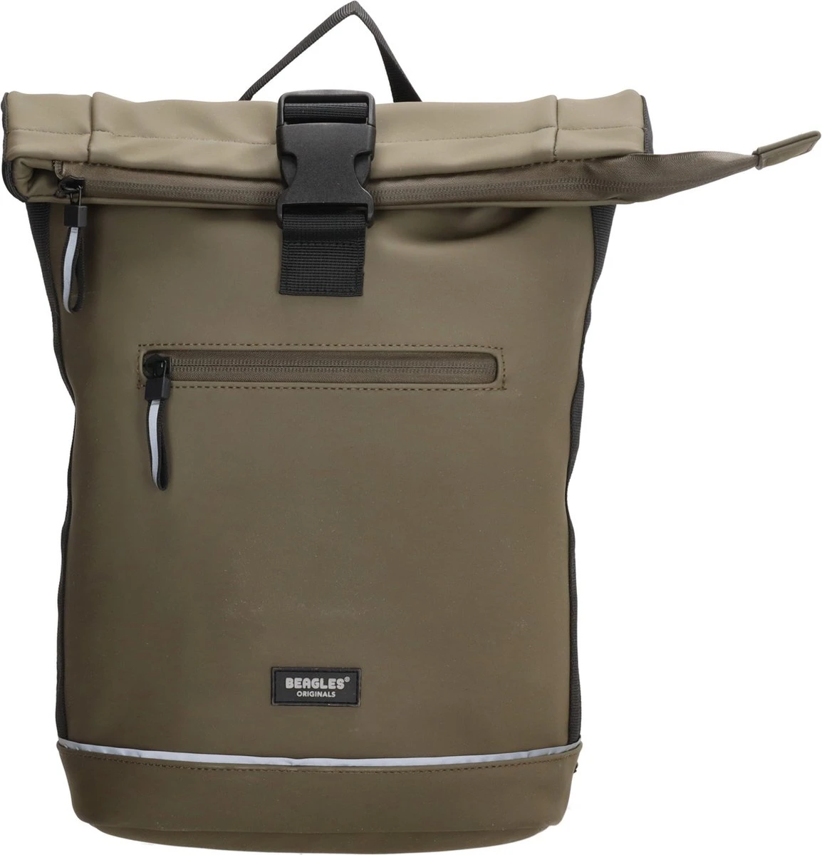 Beagles Originals Waterproof Originals Rugzak - Olijfgroen 5 Beagles Originals Waterproof Originals Rugzak - Olijfgroen - Afbeelding 3