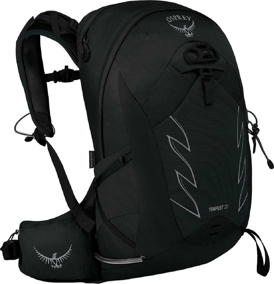 Osprey Tempest 20 Women's Backpack XS/S Stealth Black 3 Osprey Tempest 20 Women's Backpack XS/S Stealth Black