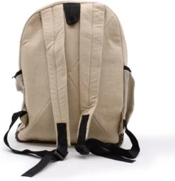 Grote Hennep Rugzak - Rugtas - Touw- En Zakkenstijl - 45x30x10cm -Tas Kortingswinkel 1158x1200 4