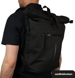 Rugzak Jongens - Rugzak Met Laptopvak 15,6 Inch - 20 Liter - Waterafstotend En Thermo Materiaal - Zwart -Tas Kortingswinkel 1160x1200 3