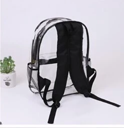 Merkloos Rugzak - Tas - Sporttas - Gymtas - Transparante Tas - Zwemtas - Zwart - Zwemmen - Doorzichtige Rugzak - Zwembad - Waterafstotend - Unisex -Tas Kortingswinkel 1164x1200 8
