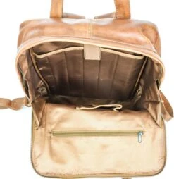 Bear Design Maja Leren Rugzak - Cognac -Tas Kortingswinkel 1166x1200