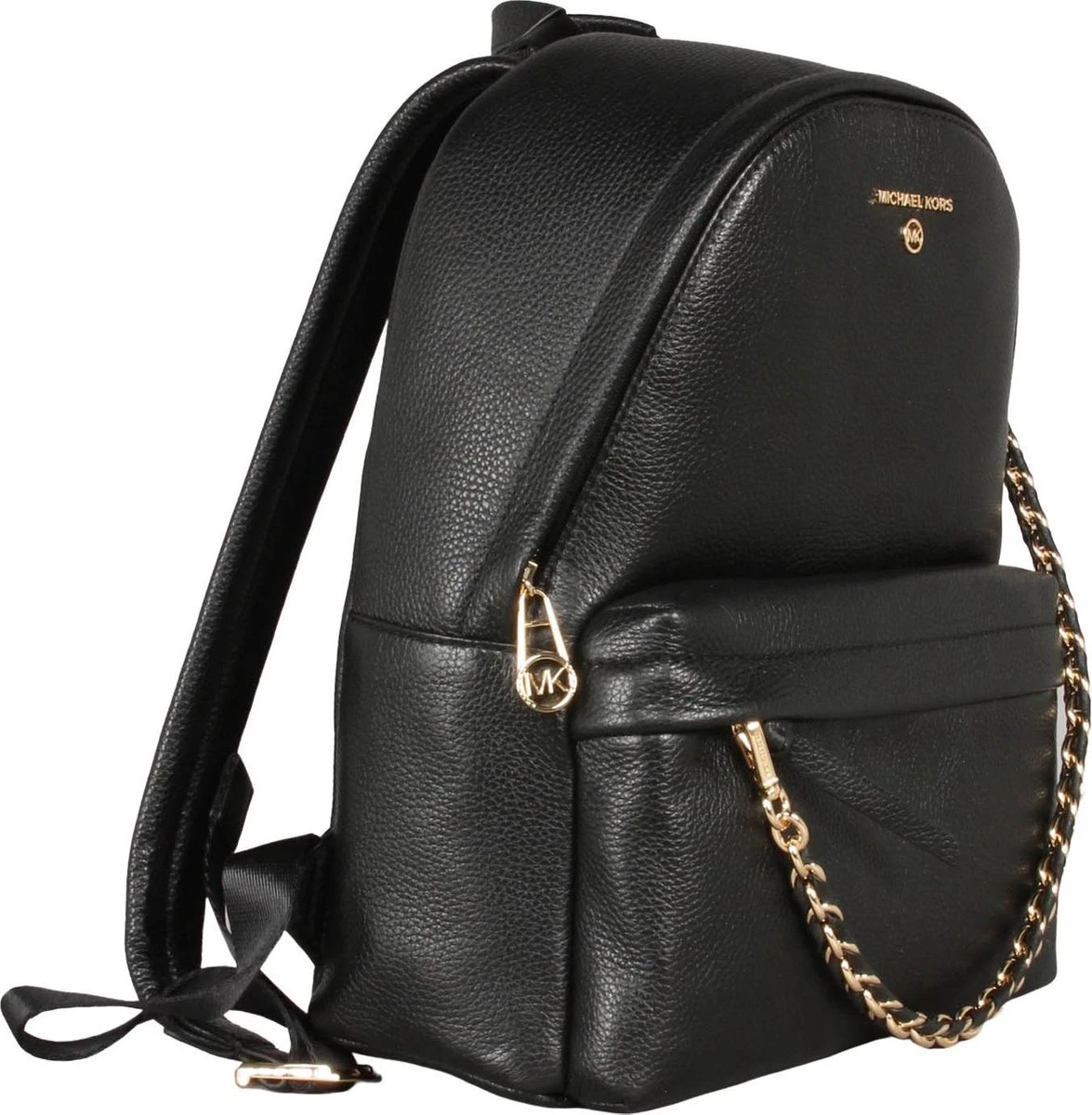 Michael Kors Slater Dames Rugzak Leer - Zwart 5 Michael Kors Slater Dames Rugzak Leer - Zwart - Afbeelding 3