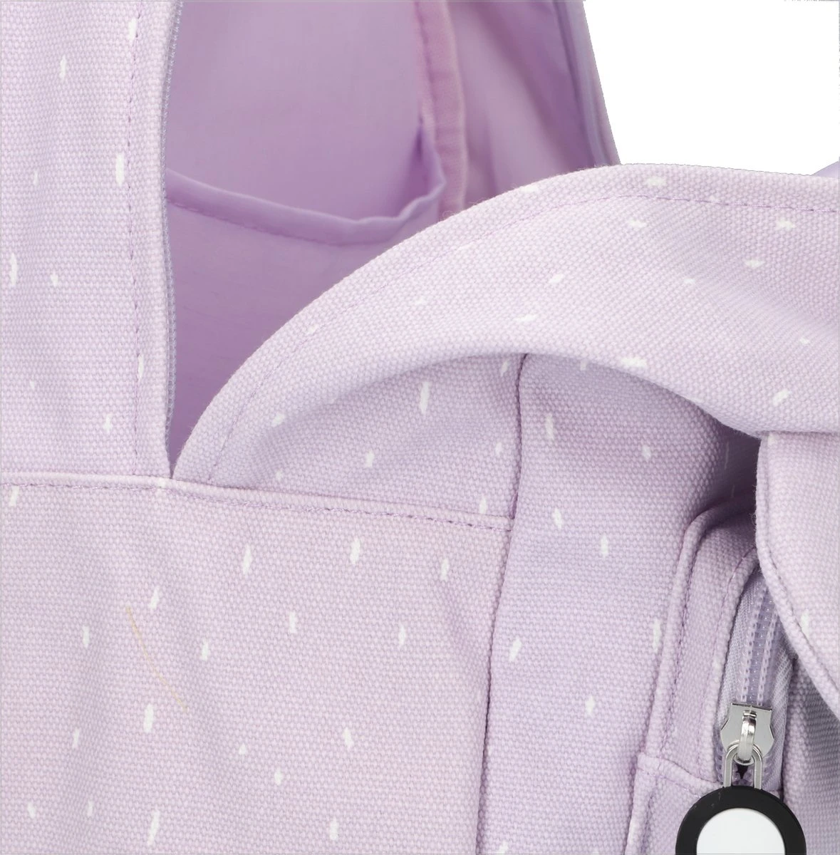 Trixie Kinderrugzak / Rugzak / Schooltas - Rugtas - 3 Liter - Katoen - Paars 9 Trixie Kinderrugzak / Rugzak / Schooltas - Rugtas - 3 Liter - Katoen - Paars - Afbeelding 7